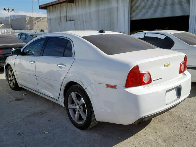 1G1ZC5E02CF286075 - 2012 CHEVROLET MALIBU 1LT WHITE photo 3