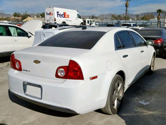1G1ZC5E02CF286075 - 2012 CHEVROLET MALIBU 1LT WHITE photo 4