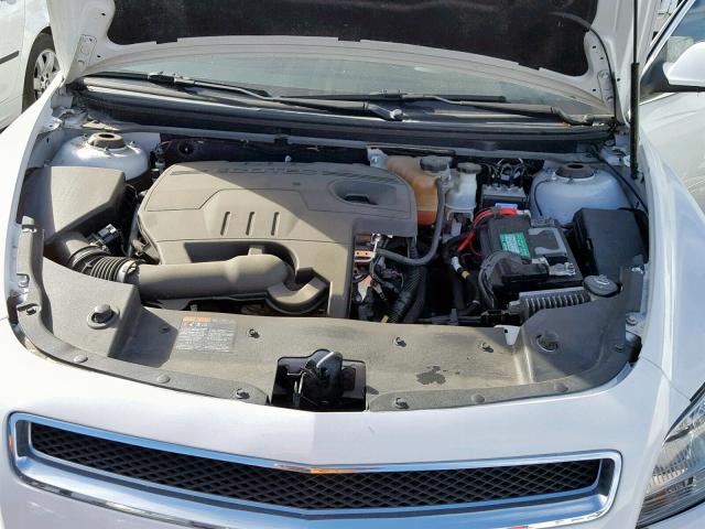 1G1ZC5E02CF286075 - 2012 CHEVROLET MALIBU 1LT WHITE photo 7
