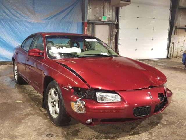 1G2WJ52K2YF238559 - 2000 PONTIAC GRAND PRIX RED photo 1