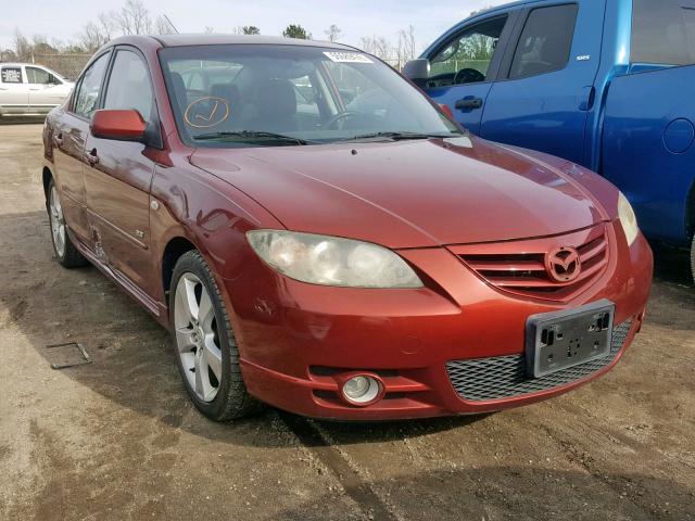 JM1BK323161422163 - 2006 MAZDA 3 S ORANGE photo 1