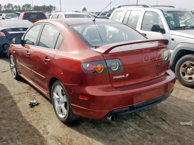 JM1BK323161422163 - 2006 MAZDA 3 S ORANGE photo 3