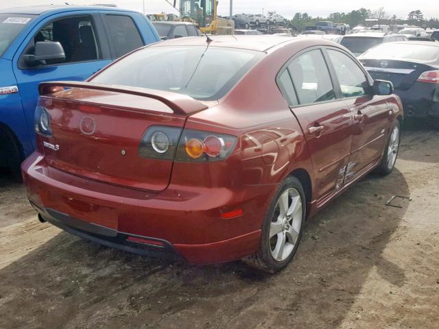 JM1BK323161422163 - 2006 MAZDA 3 S ORANGE photo 4