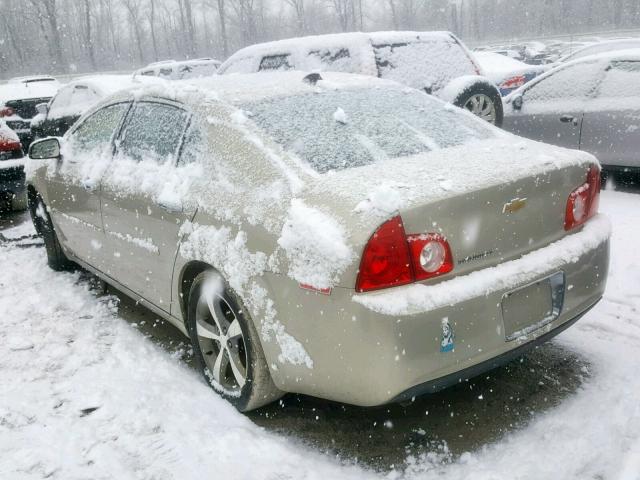 1G1ZC5E02CF303599 - 2012 CHEVROLET MALIBU 1LT 金色 照片 3