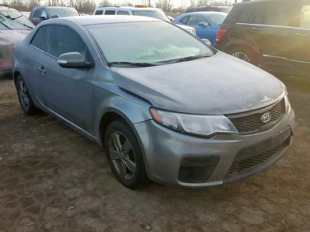 KNAFU6A28A5148903 - 2010 KIA FORTE EX GRAY photo 1