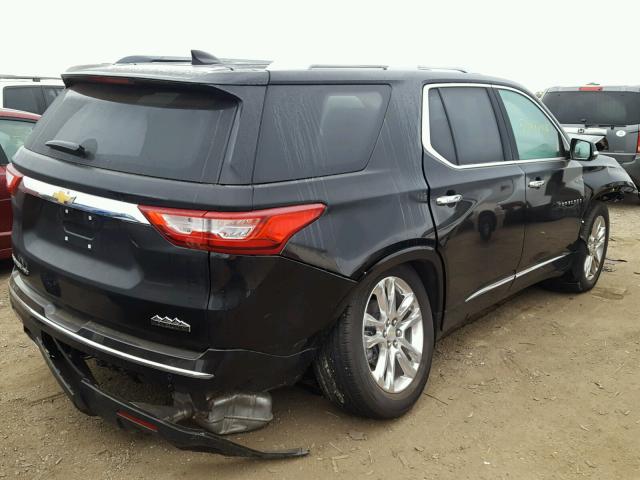 1GNEVKKW9JJ130639 - 2018 CHEVROLET TRAVERSE H BLACK photo 4