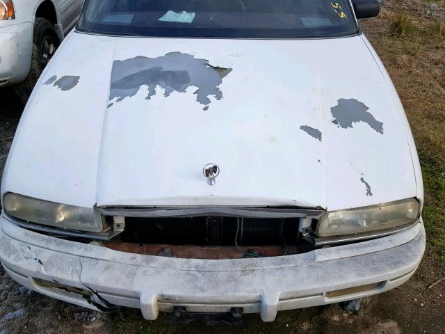 2G4WB54L4P1421784 - 1993 BUICK REGAL CUST WHITE photo 7