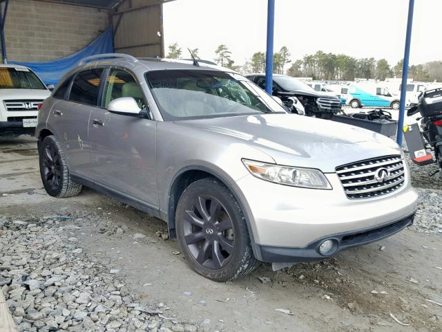 JNRAS08U34X106560 - 2004 INFINITI FX35 GRAY photo 1