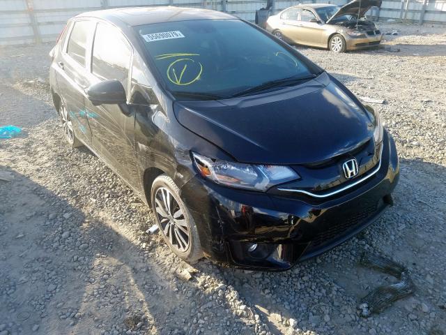 JHMGK5H77HS011003 - 2017 HONDA FIT EX BLACK photo 1