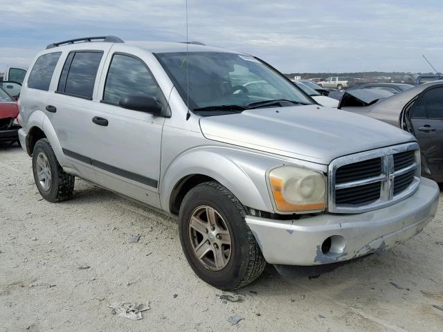 1D4HD48N25F571978 - 2005 DODGE DURANGO SL SILVER photo 1