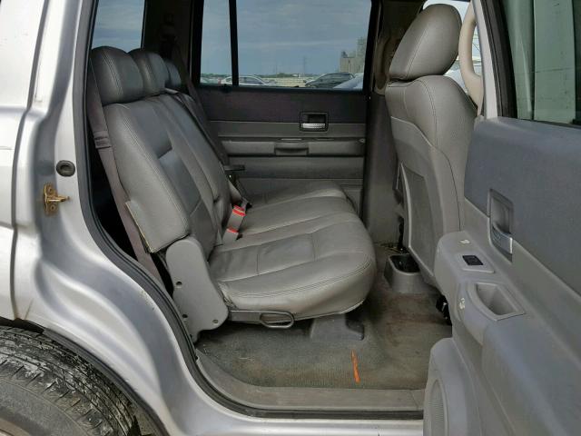 1D4HD48N25F571978 - 2005 DODGE DURANGO SL SILVER photo 6