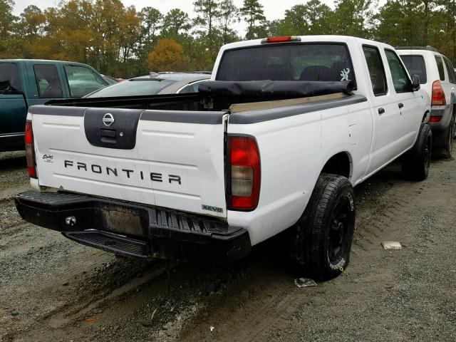 1N6ED29X92C380895 - 2002 NISSAN FRONTIER C WHITE photo 4