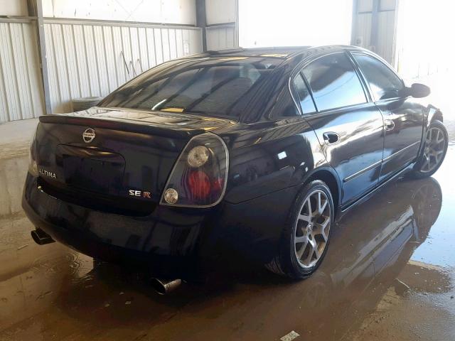 1N4BL11E05C251449 - 2005 NISSAN ALTIMA SE BLACK photo 4