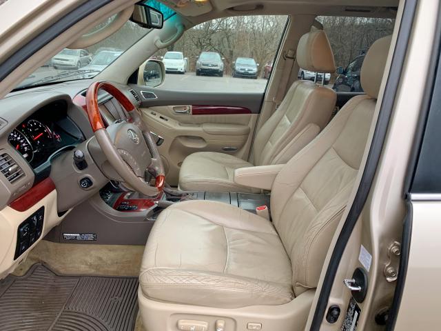 JTJBT20X780160491 - 2008 LEXUS GX 470 TAN photo 5