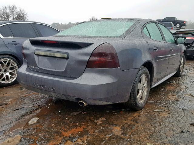 2G2WP522151249294 - 2005 PONTIAC GRAND PRIX SILVER photo 4