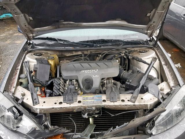 2G2WP522151249294 - 2005 PONTIAC GRAND PRIX SILVER photo 7