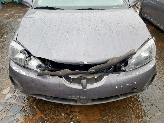 2G2WP522151249294 - 2005 PONTIAC GRAND PRIX SILVER photo 9