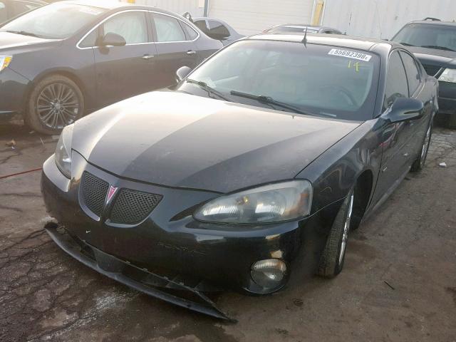 2G2WR524351169135 - 2005 PONTIAC GRAND PRIX BLACK photo 2