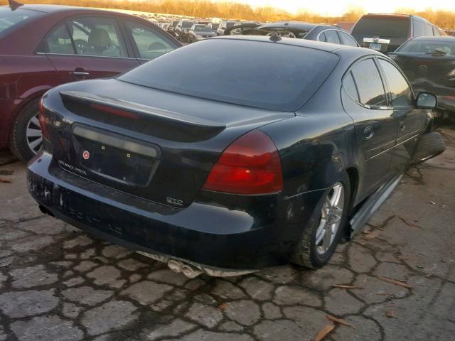 2G2WR524351169135 - 2005 PONTIAC GRAND PRIX BLACK photo 4