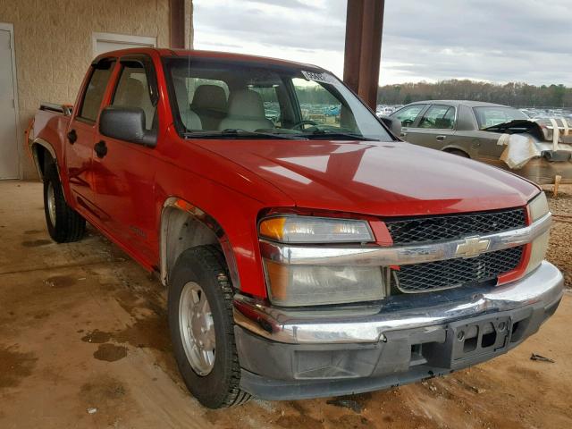 1GCCS136258156532 - 2005 CHEVROLET COLORADO RED photo 1