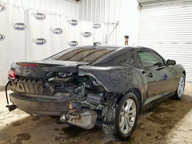 2G1FA1E36E9250820 - 2014 CHEVROLET CAMARO LS GRAY photo 4