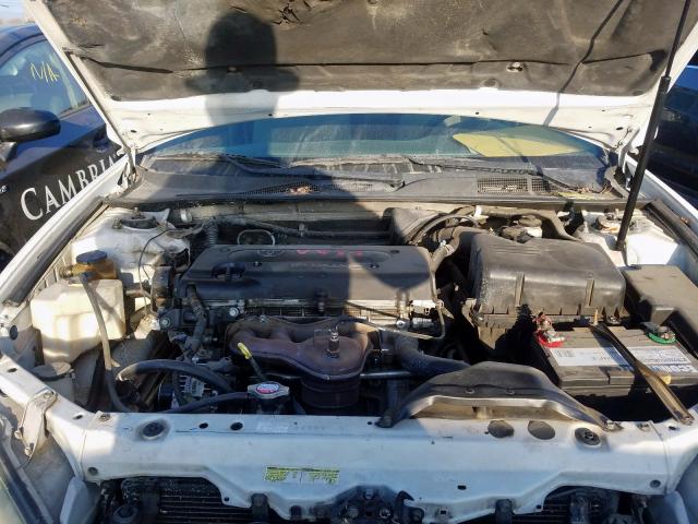 4T1BE32K54U379260 - 2004 TOYOTA CAMRY LE WHITE photo 7