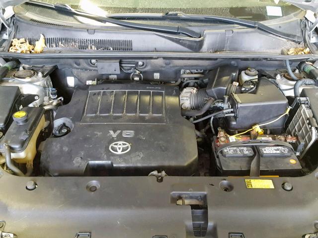 JTMBK31V175031138 - 2007 TOYOTA RAV4 LIMIT SILVER photo 7