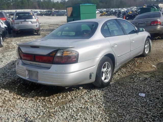 1G2HX54K124127394 - 2002 PONTIAC BONNEVILLE SILVER photo 4