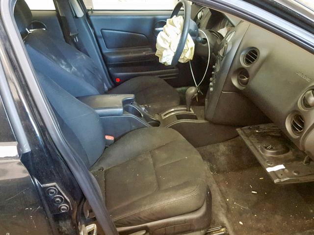 2G2WP552781140936 - 2008 PONTIAC GRAND PRIX BLACK photo 5