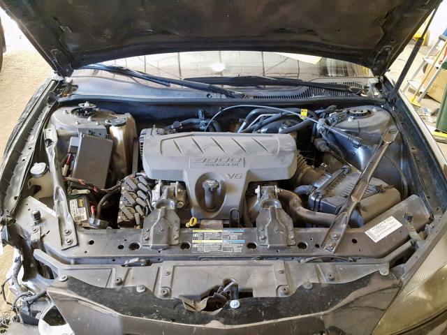 2G2WP552781140936 - 2008 PONTIAC GRAND PRIX BLACK photo 7