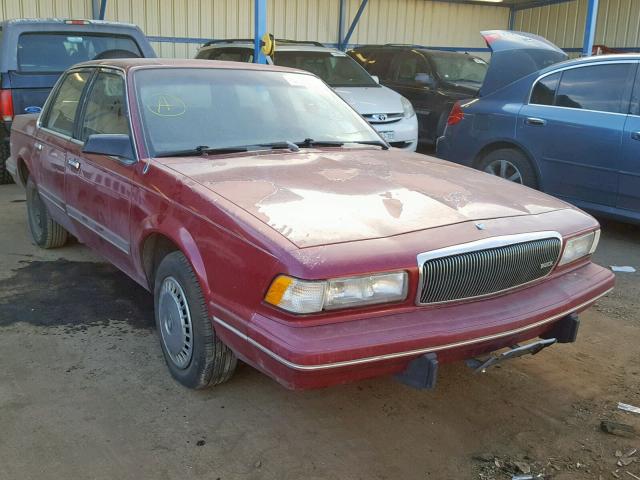 1G4AG55M3S6403815 - 1995 BUICK CENTURY SP BURGUNDY photo 1