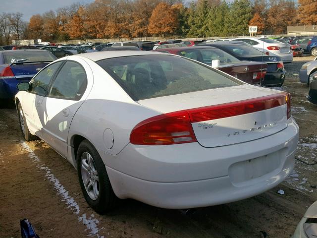 2B3HD56J51H511853 - 2001 DODGE INTREPID E WHITE photo 3