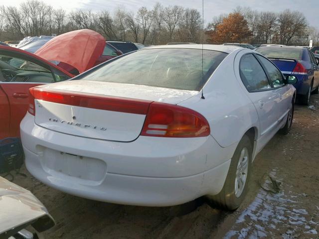 2B3HD56J51H511853 - 2001 DODGE INTREPID E WHITE photo 4