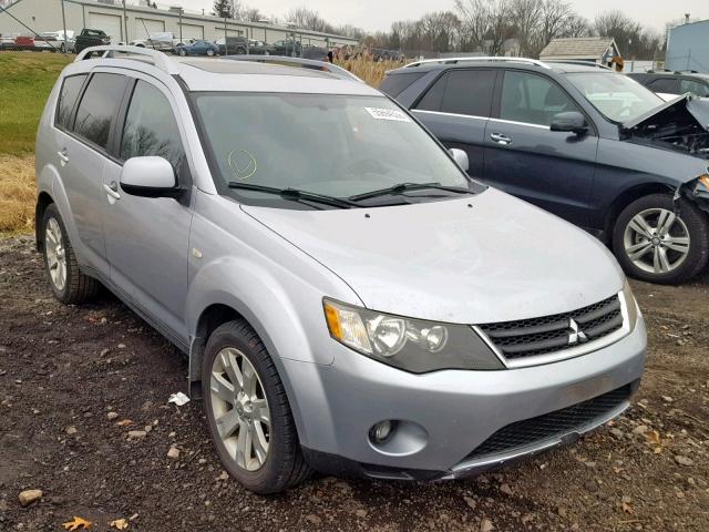 JA4MT41X17Z009852 - 2007 MITSUBISHI OUTLANDER GRAY photo 1