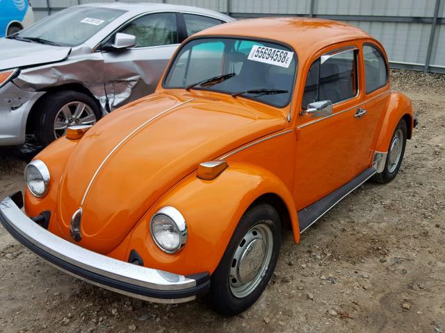 1142287602 - 1974 VOLKSWAGEN BEATLE ORANGE photo 2