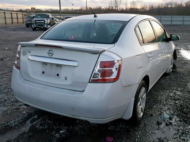 3N1AB6AP9CL785996 - 2012 NISSAN SENTRA 2.0 WHITE photo 4