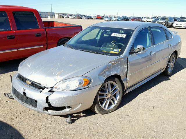 2G1WC5E30G1115030 - 2016 CHEVROLET IMPALA LIM SILVER photo 2