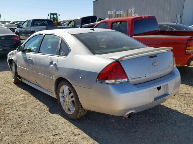 2G1WC5E30G1115030 - 2016 CHEVROLET IMPALA LIM SILVER photo 3