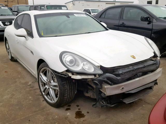 WP0AB2A79BL062696 - 2011 PORSCHE PANAMERA S WHITE photo 1