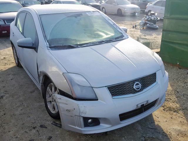 3N1AB6AP3CL772872 - 2012 NISSAN SENTRA 2.0 SILVER photo 1