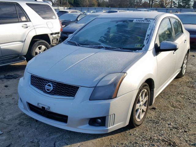 3N1AB6AP3CL772872 - 2012 NISSAN SENTRA 2.0 SILVER photo 2