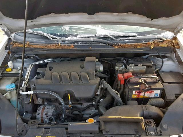 3N1AB6AP3CL772872 - 2012 NISSAN SENTRA 2.0 SILVER photo 7