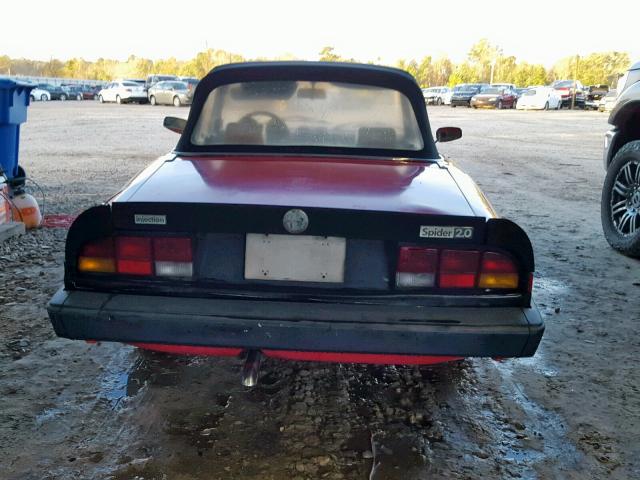 ZARBA5410E1018947 - 1984 ALFA ROMEO VELOCE 200 RED photo 6