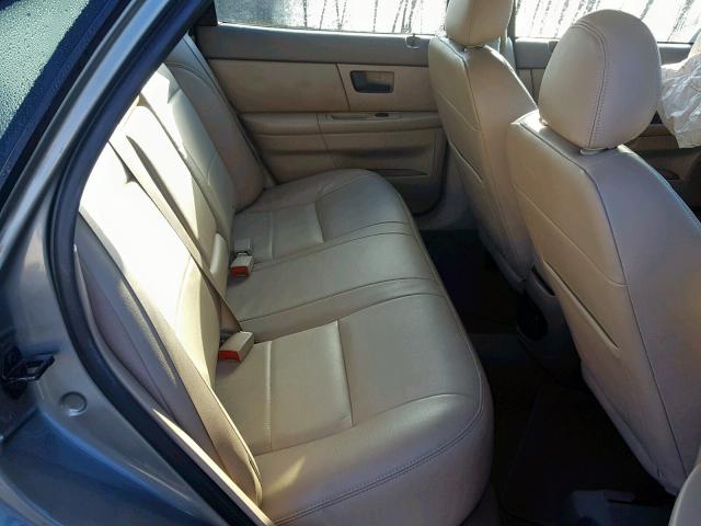 1FAFP56S44A118165 - 2004 FORD TAURUS SEL GRAY photo 6