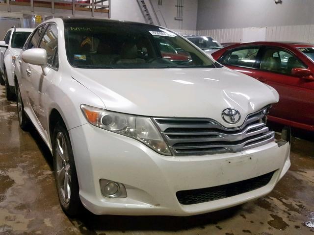 4T3BK11A19U009993 - 2009 TOYOTA VENZA BASE WHITE photo 1