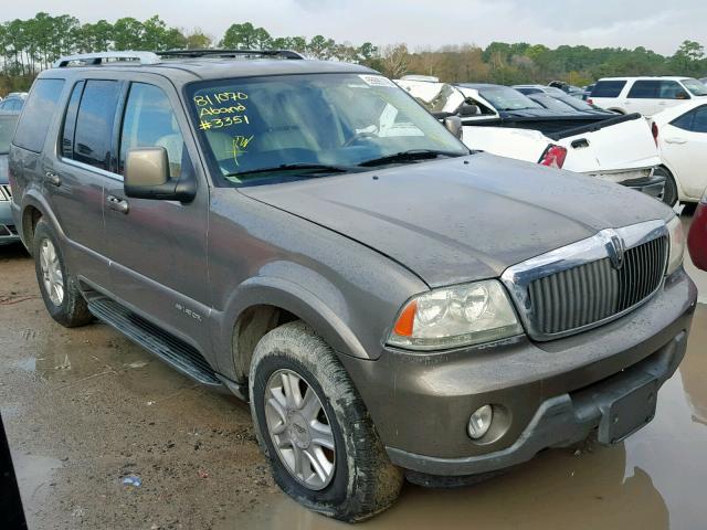 5LMEU68H23ZJ53351 - 2003 LINCOLN AVIATOR 灰色 照片 1