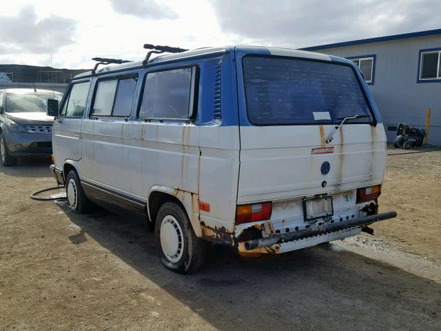 WV2YB0256LG094677 - 1990 VOLKSWAGEN VANAGON BU WHITE photo 3