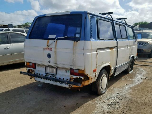 WV2YB0256LG094677 - 1990 VOLKSWAGEN VANAGON BU WHITE photo 4