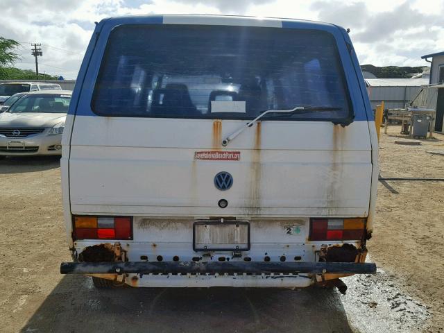 WV2YB0256LG094677 - 1990 VOLKSWAGEN VANAGON BU WHITE photo 9