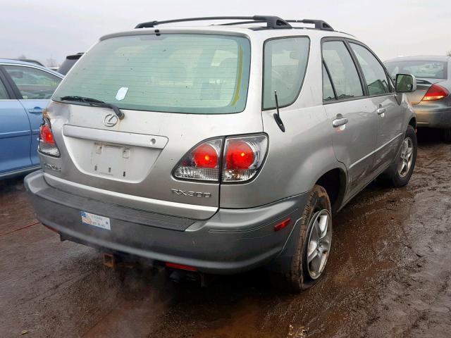 JTJHF10U630298758 - 2003 LEXUS RX 300 GRAY photo 4